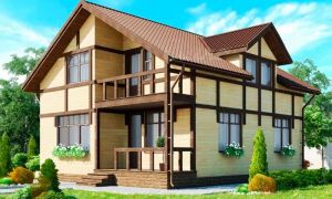 Строительство одноэтажных каркасных домов